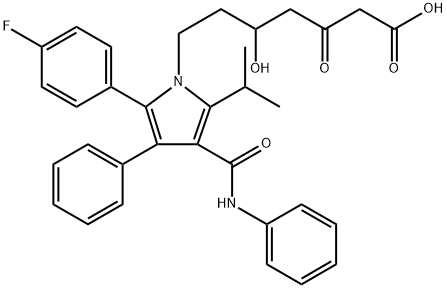3-Oxo Atorvastatin Acid 구조식 이미지