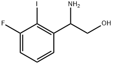 2-amino-2-(3-fluoro-2-iodophenyl)ethanol Structure