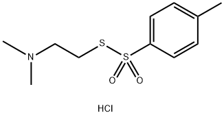 β-(Dimethylamino)ethyl p-toluene thiosulfonate hydrochloride Structure