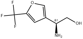 (S)-2-amino-2-(5-(trifluoromethyl)furan-3-yl)ethan-1-ol Structure