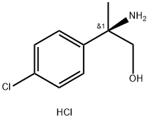 Benzeneethanol,β-amino-4-chloro-β-methyl-,hydrochloride(1:1),(βR)- 구조식 이미지