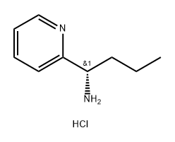 (S)-1-(pyridin-2-yl)butan-1-amine hydrochloride Structure