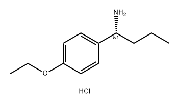 (1R)-1-(4-ETHOXYPHENYL)BUTAN-1-AMINE HYDROCHLORIDE Structure