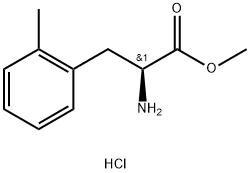 methyl?(S)-2-amino-3-(o-tolyl)propanoate?hydrochloride Structure