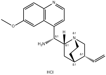 (9R)-6′-Methoxycinchonan-9-amine trihydrochloride
		
	 Structure