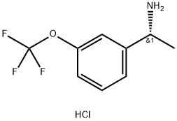 (1R)-1-[3-(TRIFLUOROMETHOXY)PHENYL]ETHYLAMINE HCl Structure