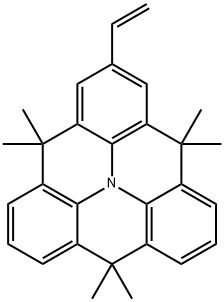 4,4,8,8,12,12-hexamethyl-2-vinyl-8,12-dihydro-4H-benzo[9,1]quinolizino[3,4,5,6,7-defg]acridine Structure