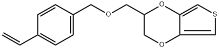 2-[[(4-Ethenylphenyl)methoxy]methyl]-2,3-dihydrothieno[3,4-b]-1,4-dioxine Structure