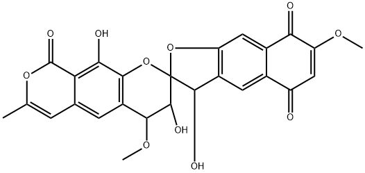 8-methoxygriseorhodin C Structure