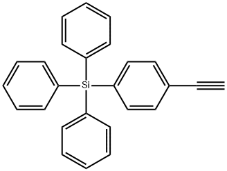 4-triphenylsilylphenylethyne Structure