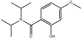 2-Hydroxy-4-methoxy-N,N-bis(1-methylethyl)benzamide Structure