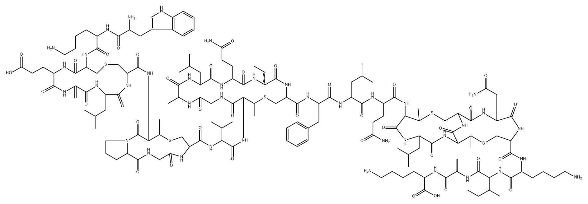 subtilin Structure