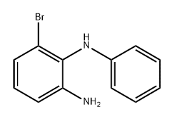 3-Bromo-N2-phenyl-1,2-benzenediamine Structure