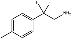 β,β-difluoro-4-methyl-Benzeneethanamine 구조식 이미지