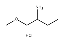 1-Methoxybutan-2-amine?hydrochloride 구조식 이미지