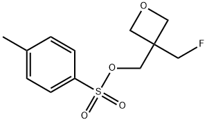 3-Oxetanemethanol, 3-(fluoromethyl)-, 3-(4-methylbenzenesulfonate) Structure