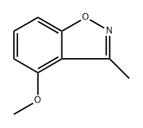 4-Methoxy-3-methylbenzo[d]isoxazole 구조식 이미지