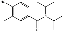 4-Hydroxy-3-methyl-N,N-bis(1-methylethyl)benzamide Structure