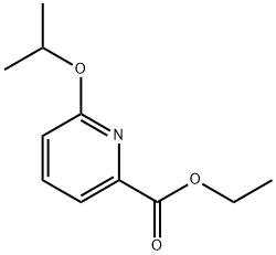 Ethyl 6-isopropoxypicolinate 구조식 이미지