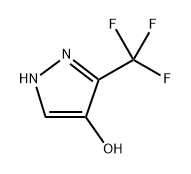 3-(trifluoromethyl)-1H-pyrazol-4-ol Structure