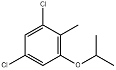 1,5-dichloro-3-isopropoxy-2-methylbenzene Structure