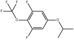 1,3-Difluoro-5-(1-methylethoxy)-2-(trifluoromethoxy)benzene Structure