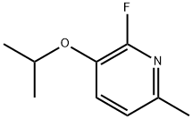 2-fluoro-3-isopropoxy-6-methylpyridine Structure