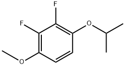 2,3-difluoro-1-isopropoxy-4-methoxybenzene Structure