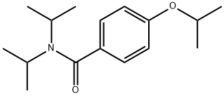 4-(1-Methylethoxy)-N,N-bis(1-methylethyl)benzamide Structure