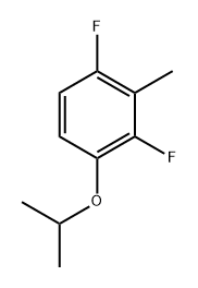 1,3-Difluoro-4-isopropoxy-2-methylbenzene 구조식 이미지