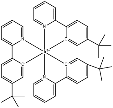 Ir(p-tBu-ppy)3 Structure