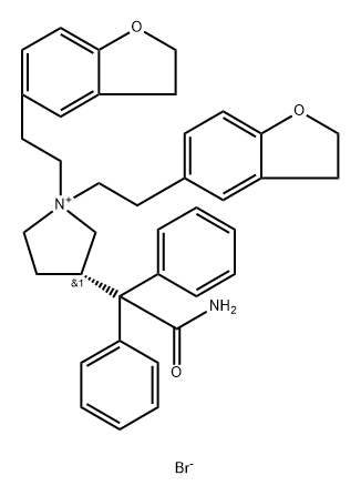 Darifenacin Pyrrolidinium Dimer Impurity 구조식 이미지