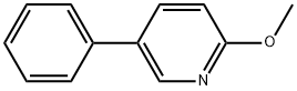 2-Methoxy-5-phenylpyridine Structure