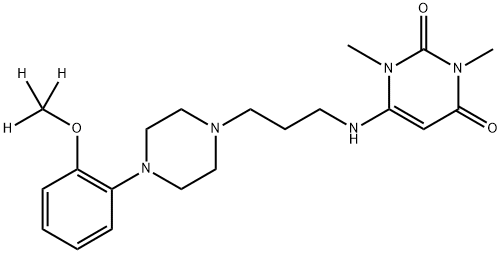 Urapidil-d3 (methoxy-d3)	 Structure