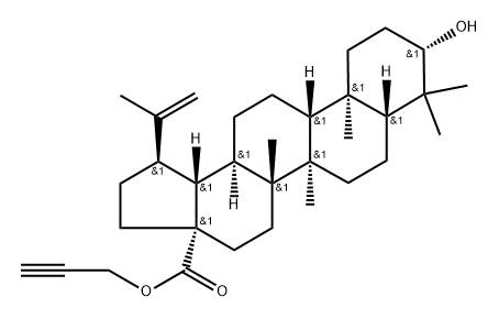 Betulinic Acid propargyl ester Structure