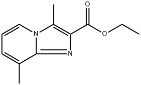 ethyl 3,8-dimethylimidazo[1,2-a]pyridine-2-carboxylate Structure