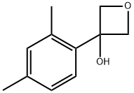 3-(2,4-dimethylphenyl)oxetan-3-ol Structure