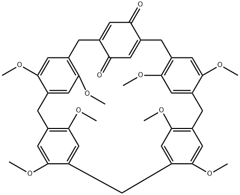 1,4-dimethoxypillar[4]arene[1]quinone Structure