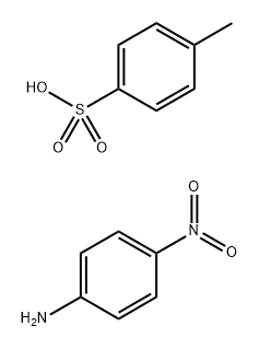 Benzenamine, 4-nitro-, 4-methylbenzenesulfonate (1:1) Structure