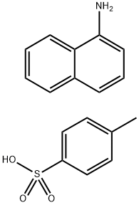 1-Naphthalenamine, 4-methylbenzenesulfonate (1:1) Structure