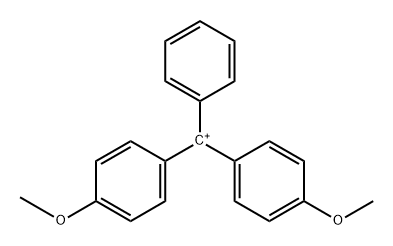 Methylium, bis(4-methoxyphenyl)phenyl- Structure