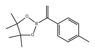 4,4,5,5-Tetramethyl-2-(1-(p-tolyl)vinyl)-1,3,2-dioxaborolane Structure