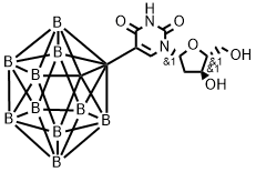 5-carboranyl-2'-deoxyuridine Structure