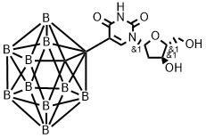 5-카르보라닐-2'-데옥시우리딘 구조식 이미지