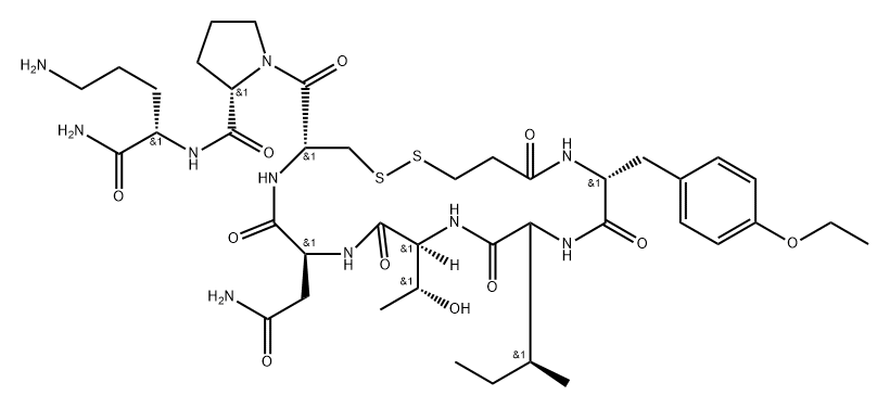 AtosibanImpurity1Trifluoroacetate Structure