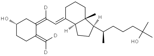 25-HydroxyvitaMin D3-[D3]
Calcifediol-D3 구조식 이미지