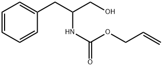 N-Allyloxycarbonyl-DL-phenylalaninol Structure
