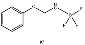 Potassium phenoxylethyl trifluoroborate Structure