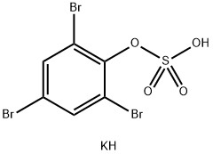 2,4,6-Tribromophenyl Sulfate Potassium Salt 구조식 이미지