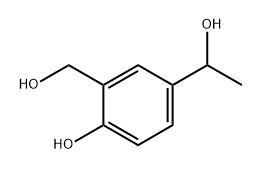 1,3-Benzenedimethanol, 4-hydroxy-α1-methyl- Structure